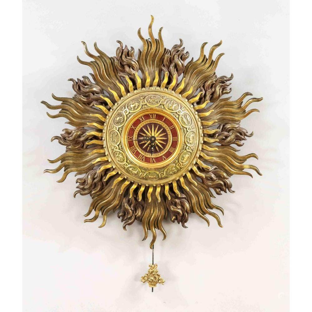 sundial brass, red/green bronz (1 of 1)