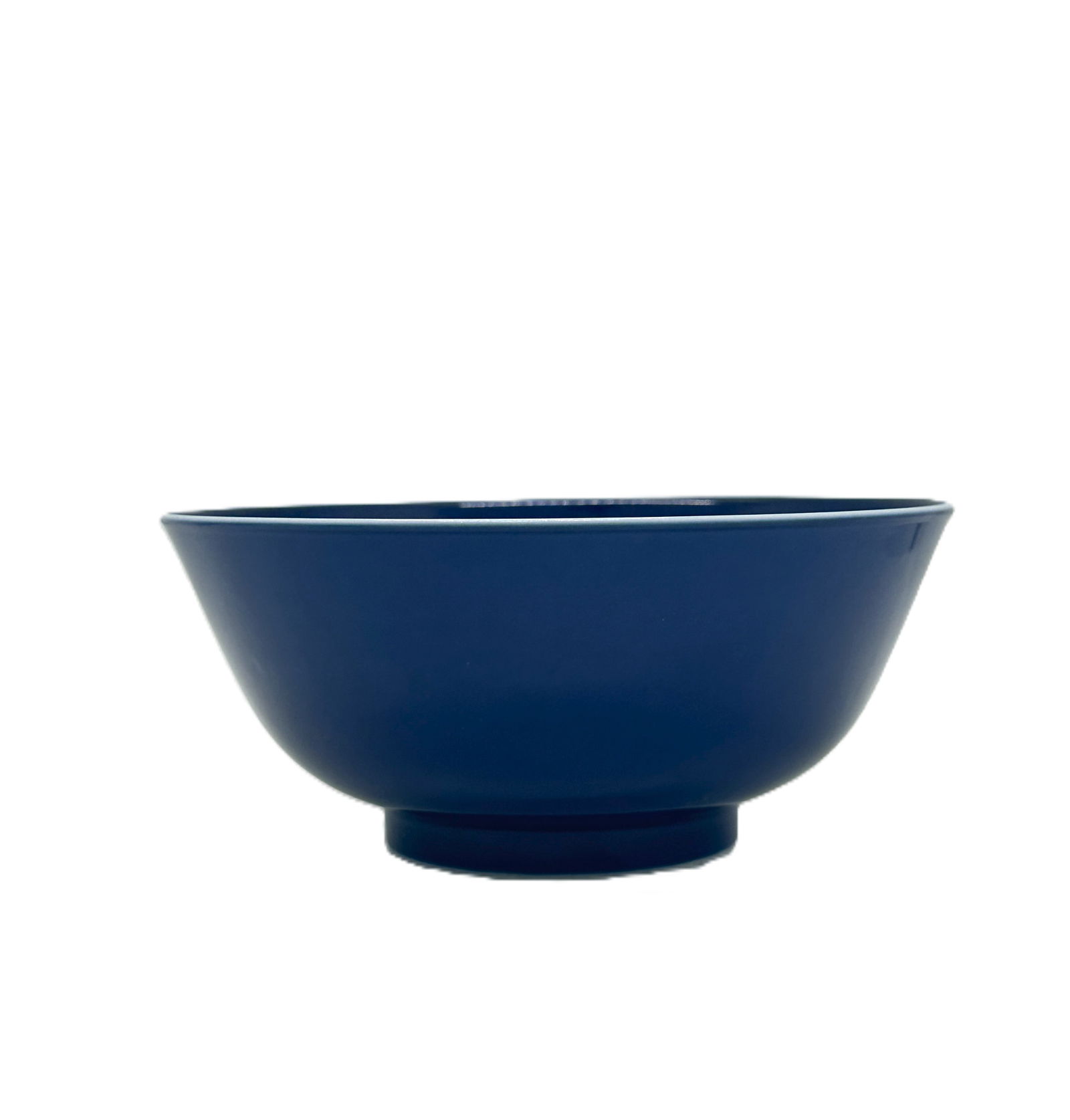 Qing Dynasty Guangxu Period Sacrificial Blue Glazed Bowl,China (1 of 2)