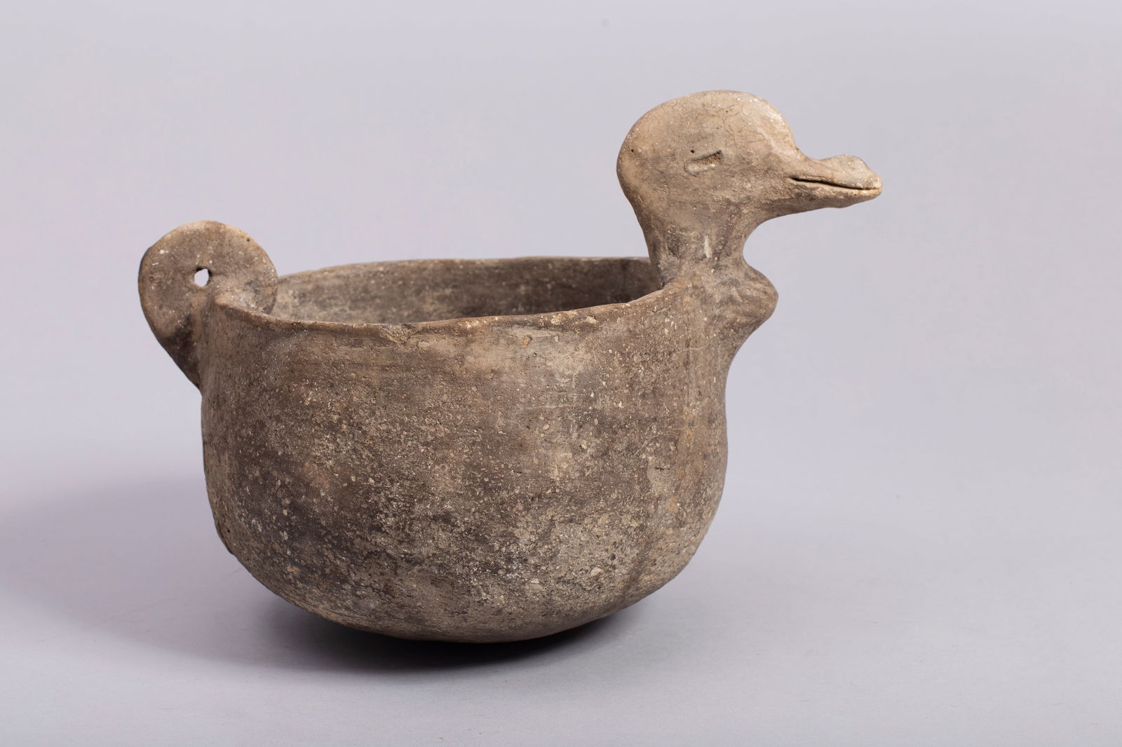 Mississippi Pelican Effigy Pot, Tony Berlant Collection: Mississippi Pelican Effigy Pot, Height: 8 3/4", Diameter: 12 3/8", Provenance: Tony Berlant Collection