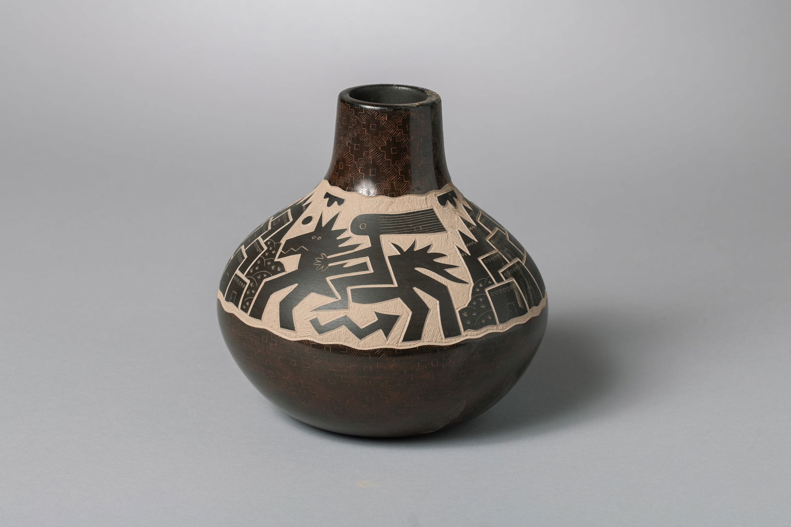 Santa Clara Whimsical Vase, Jody Naranjo (b. 1969): Santa Clara Whimsical Vase, Award winning Jody Naranjo (b. 1969), renowned for her innovative approach to traditional pottery as well as her whimsical designs. Her pottery has been featured in numerou