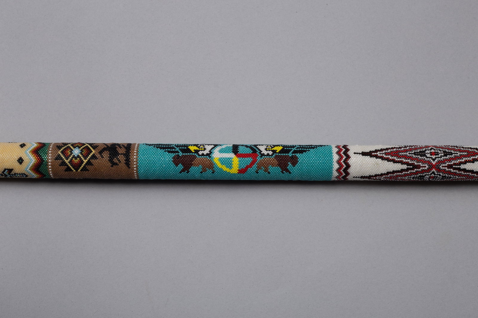 Plains Beaded Cane - 3