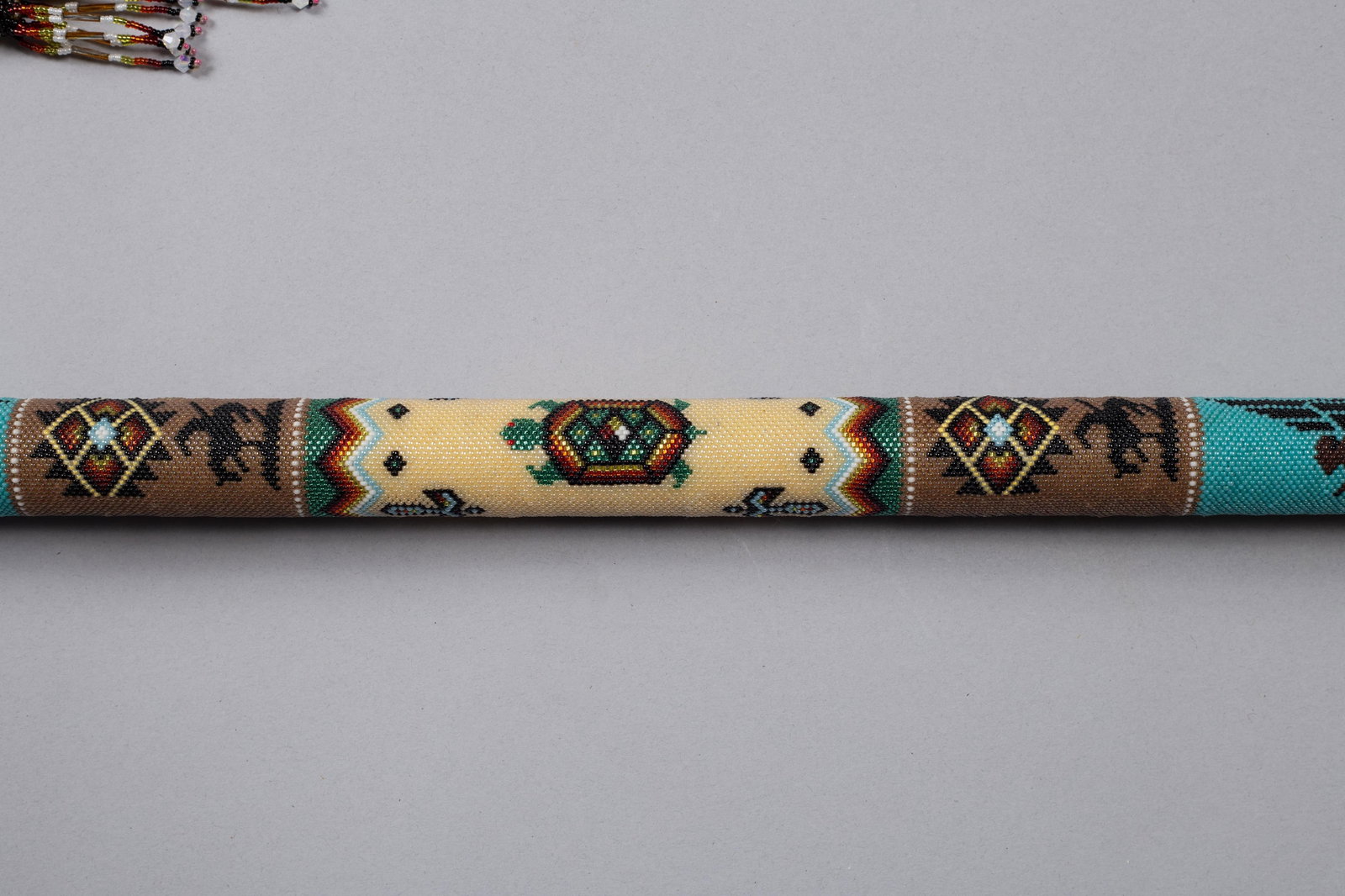 Plains Beaded Cane - 4