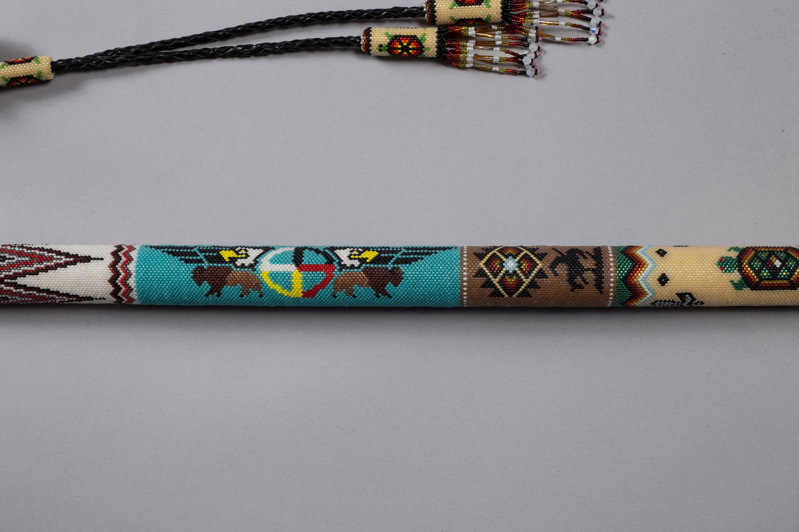 Plains Beaded Cane - 5