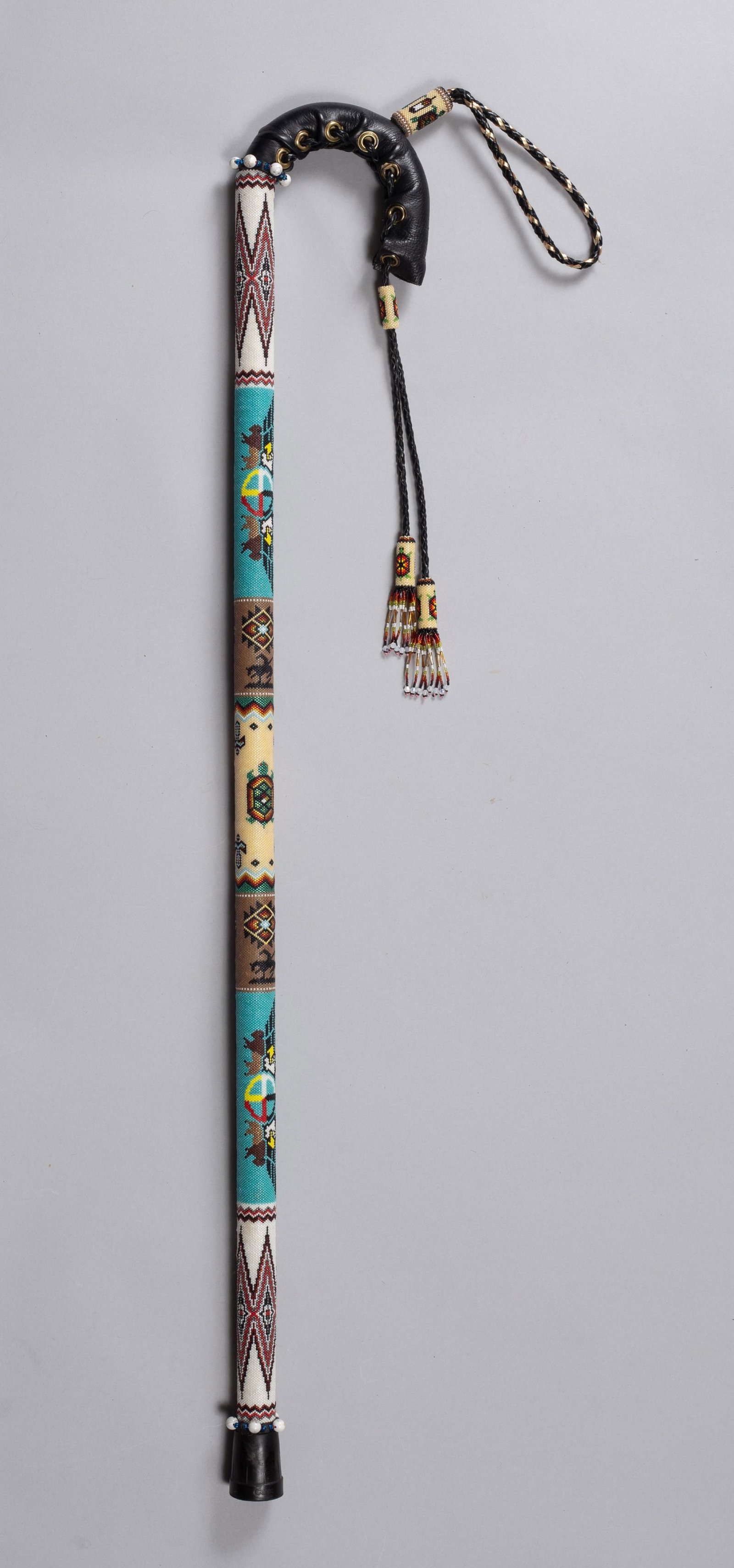 Plains Beaded Cane - 6