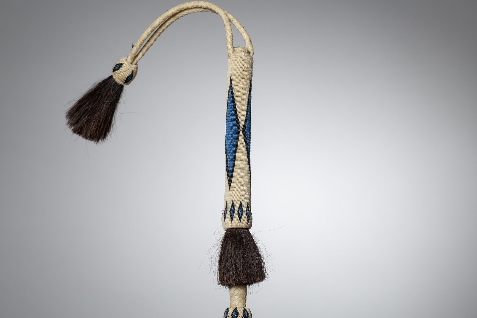 Deerlodge Prison Horsehair Braided Quirt (1 of 2)