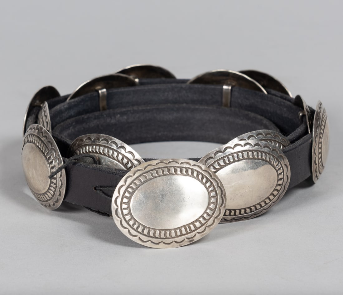 Sterling Silver Concha Belt (1 of 2)