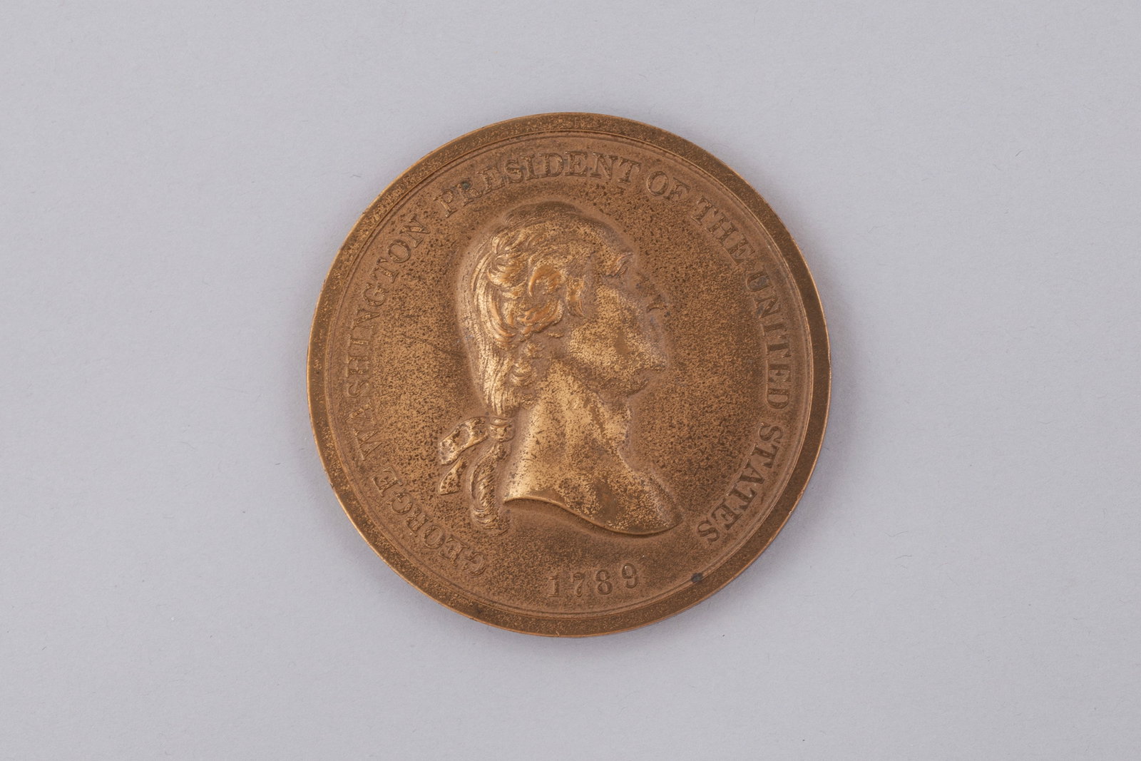 George Washington Bronze Peace medal restrike from the Philadelphia Mint (1 of 2)