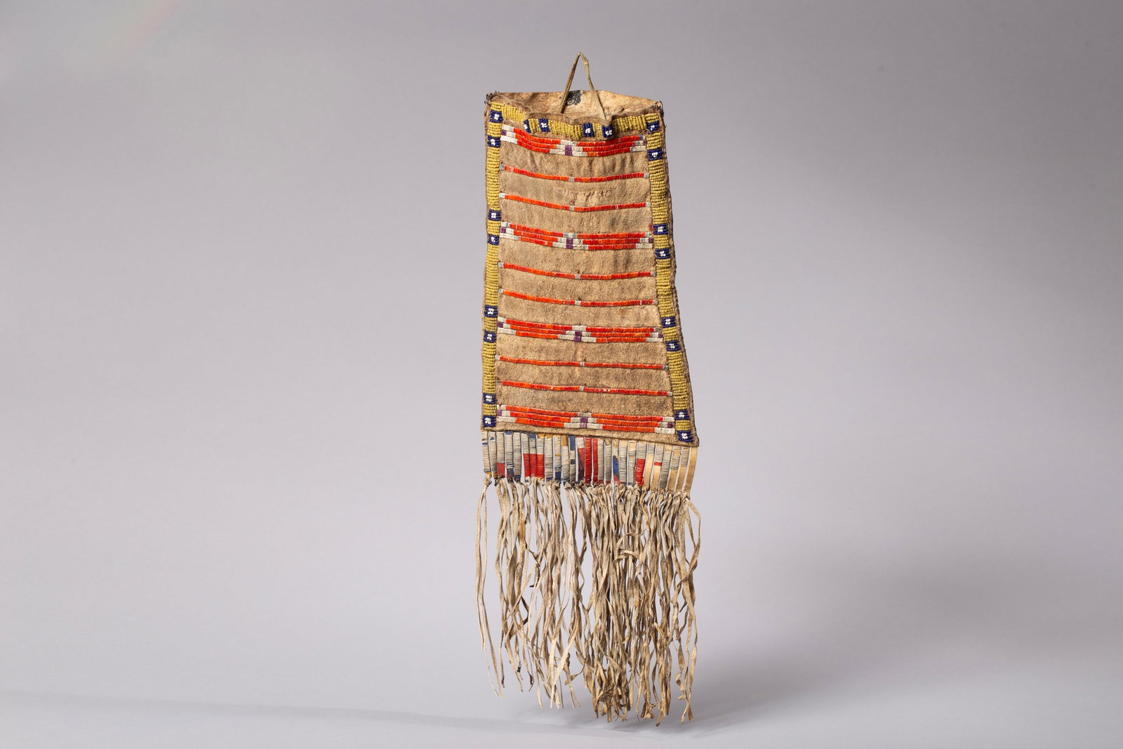 Sioux Quilled Dispatch Case from the Battle of Wounded Knee, Ca 1890 (1 of 3)