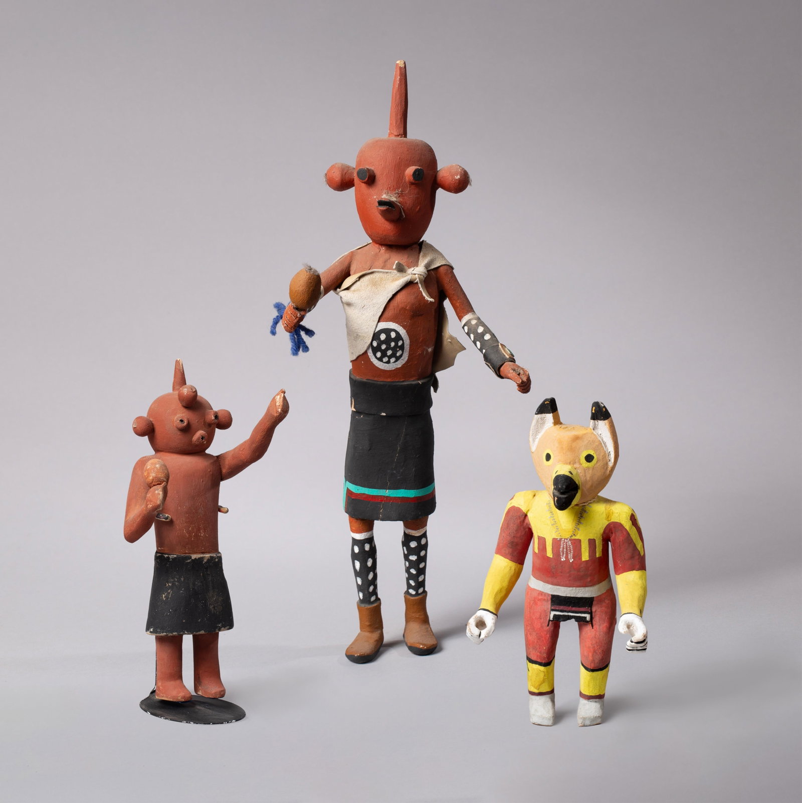 Group of Three Hopi Katsina Figures (1 of 18)