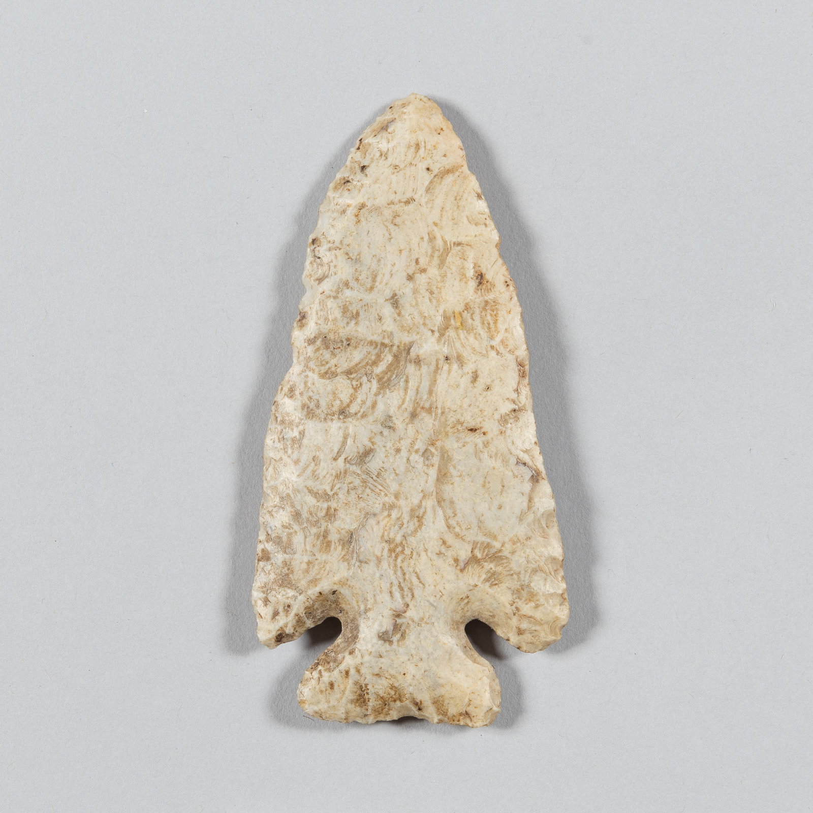 Rare Archaic Projectile Point, Electra, Texas 4 1/4 x 2.12 x 0.67 in. (10.8 x 5.4 x 1.7 cm.) (1 of 2)