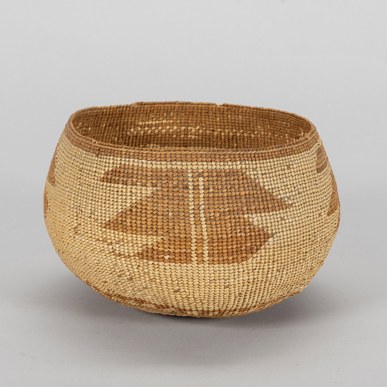 Northern California Native American Woven Basket (1 of 3)