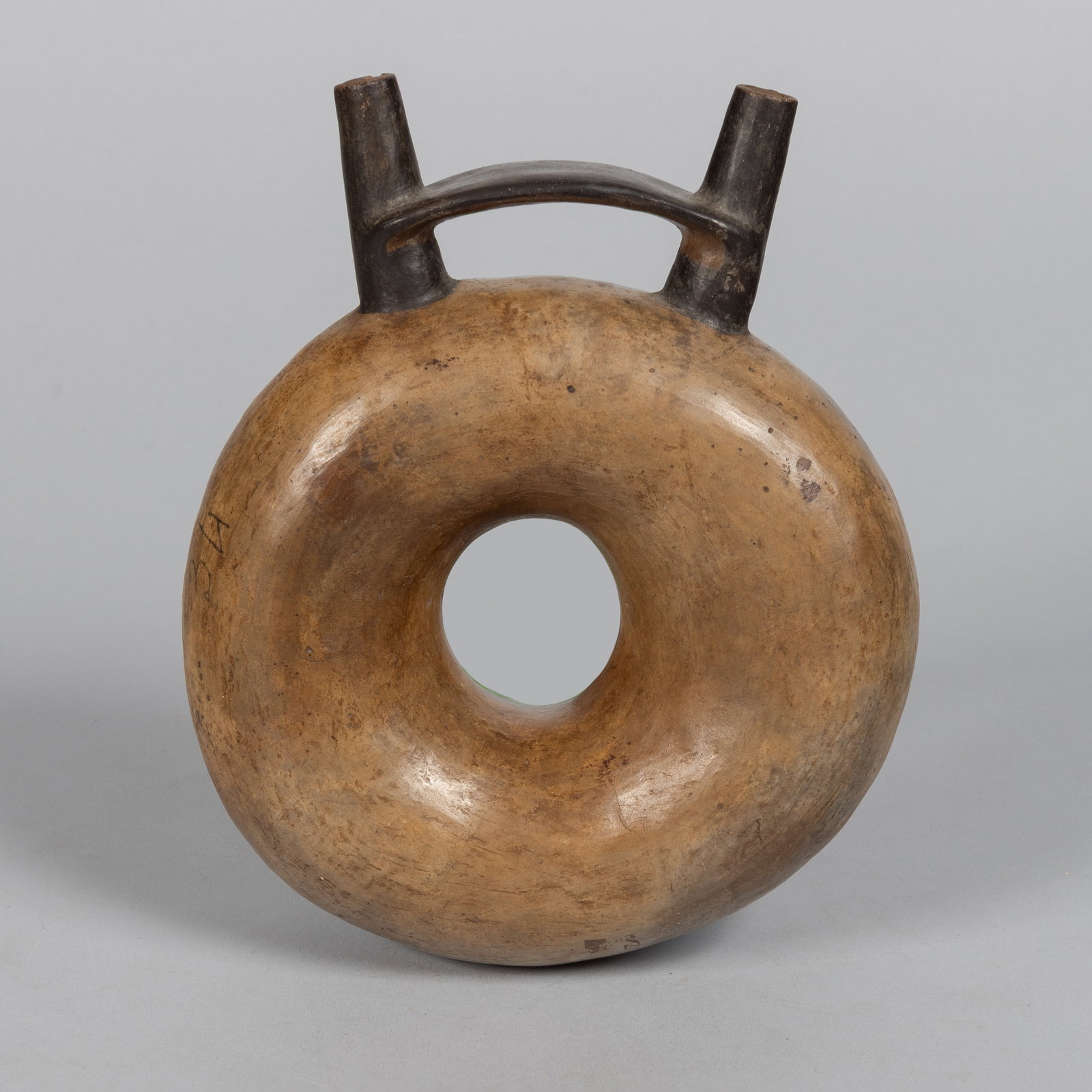 Mochica Pottery Ring Vessel, Ca 400 B.C. - 500 A.D. (1 of 4)