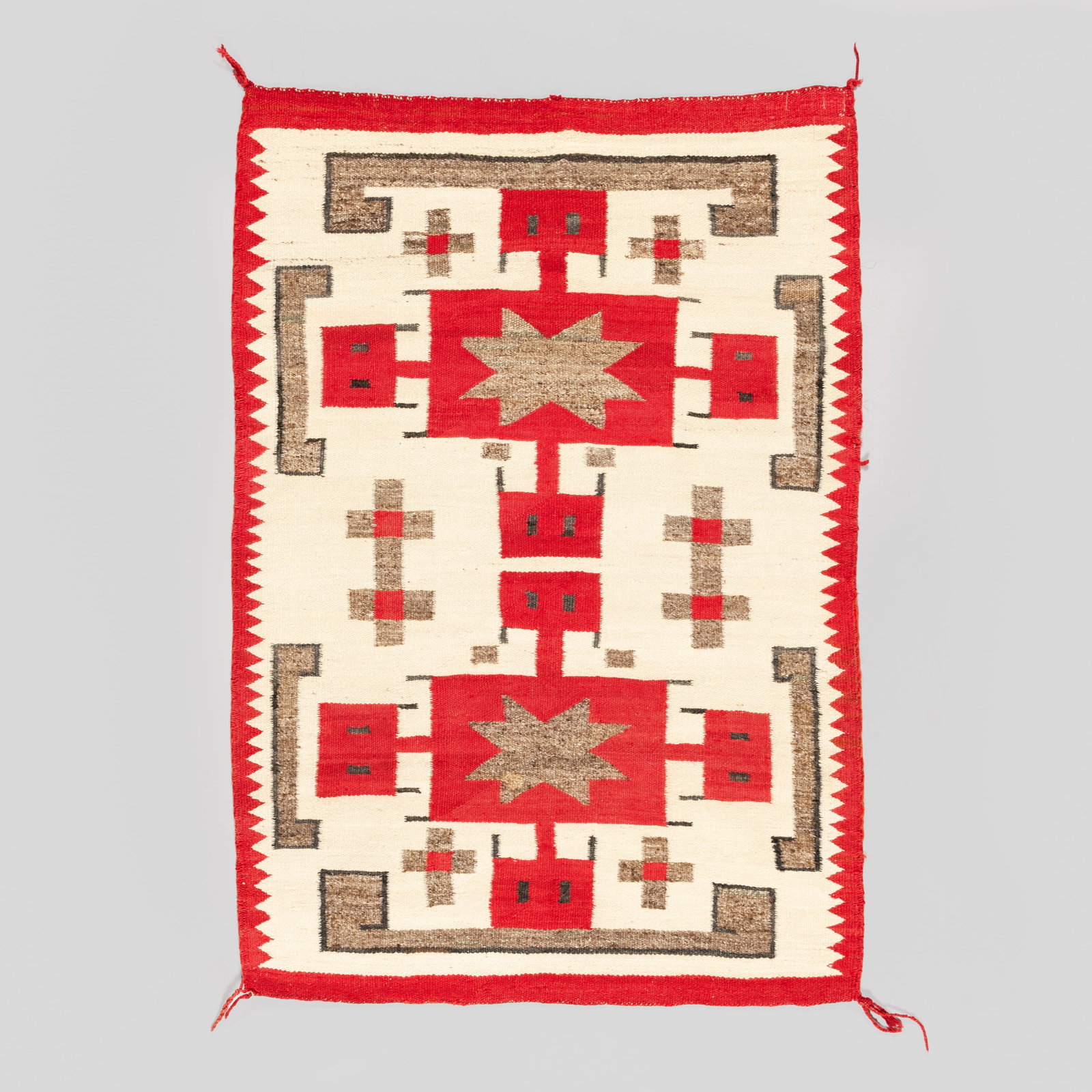 Historic Navajo Pictorial Textile featuring Yei Heads, ca. 1930s (1 of 1)