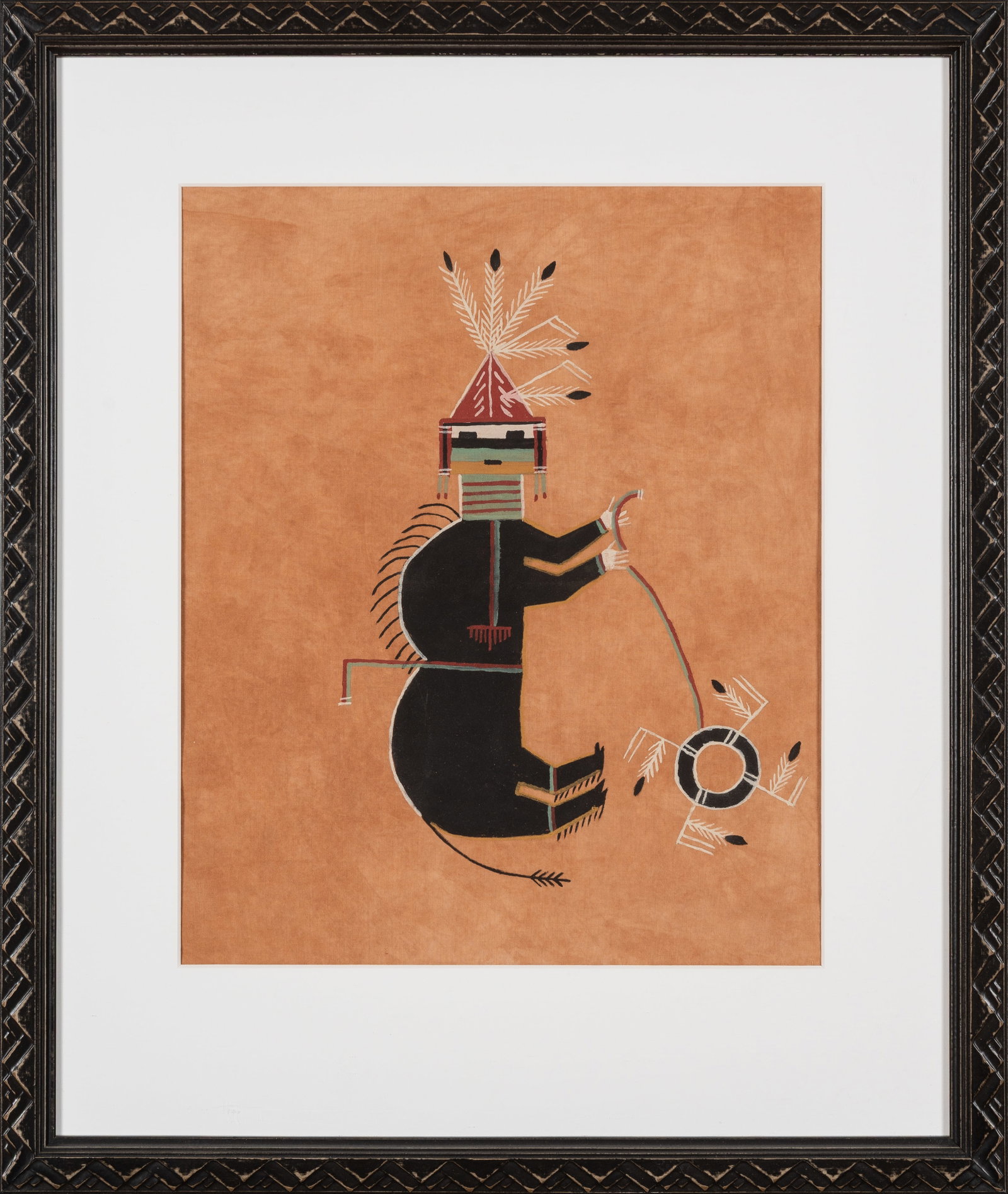 Two Framed Navajo Memory Aids - 2