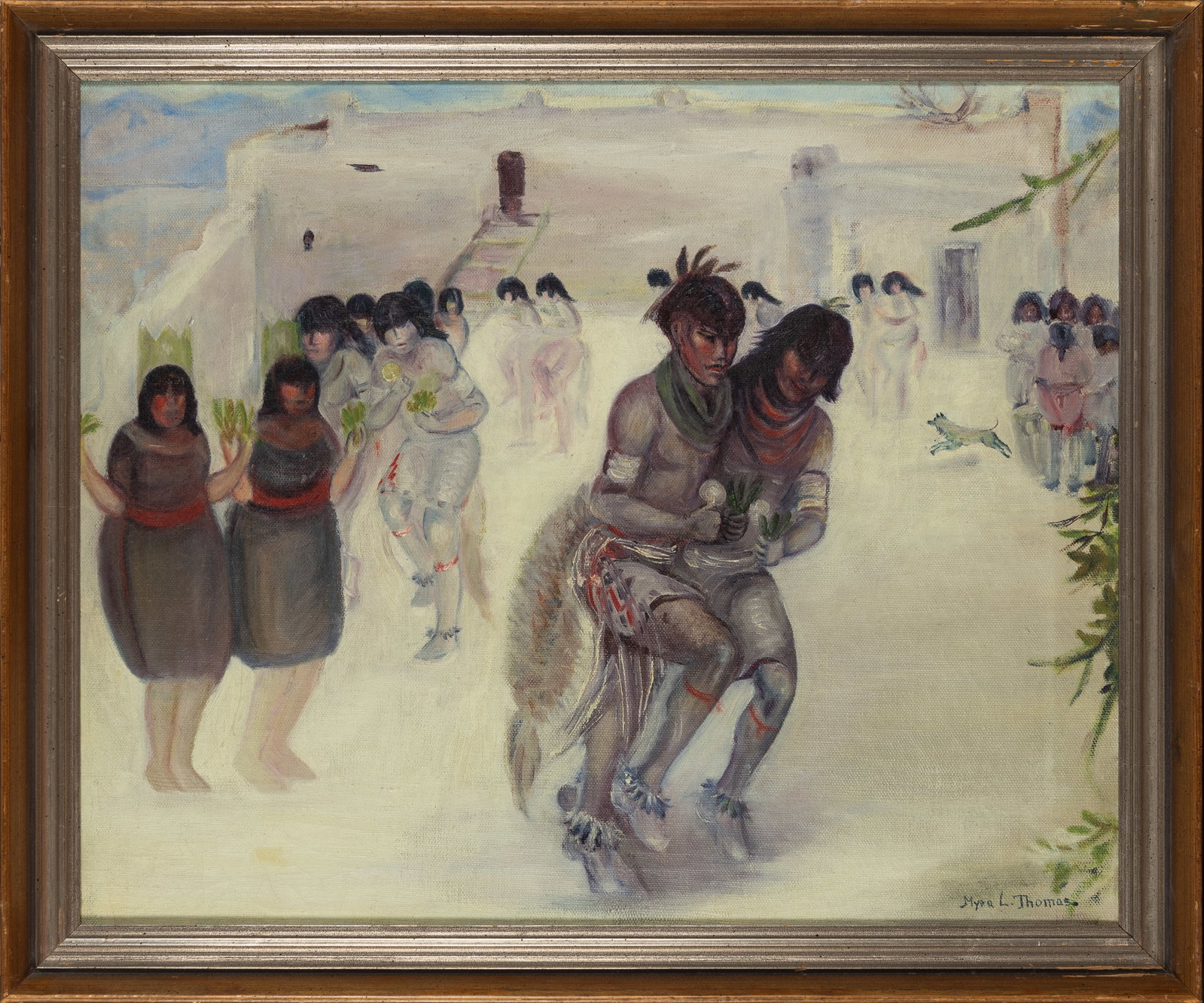 Myra L. Thomas (1882-1963), Corn Dance, San Ildelfonso, 1922 (1 of 2)