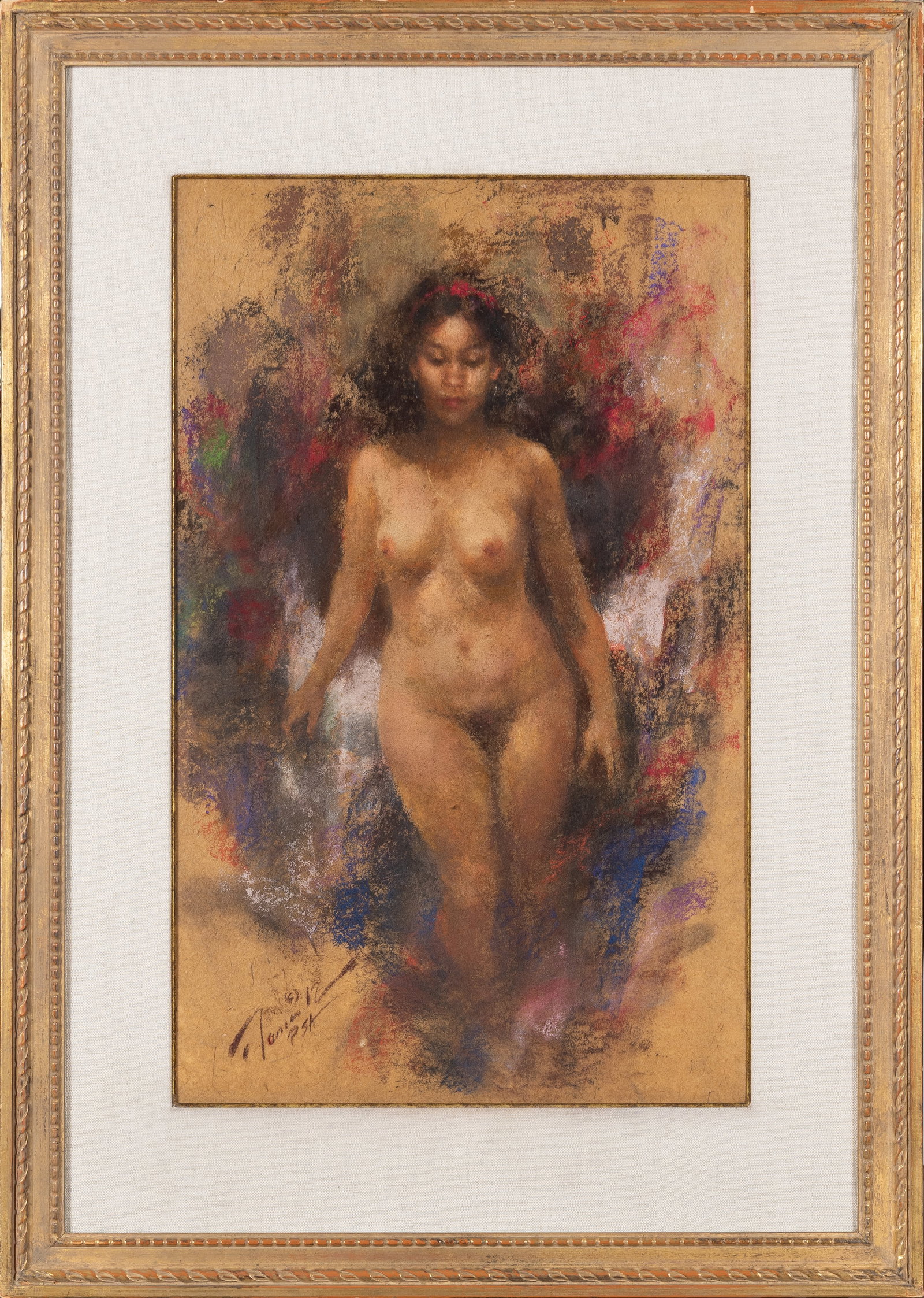 Ramon Kelley (b. 1939), Juanita - A Nude (1 of 2)