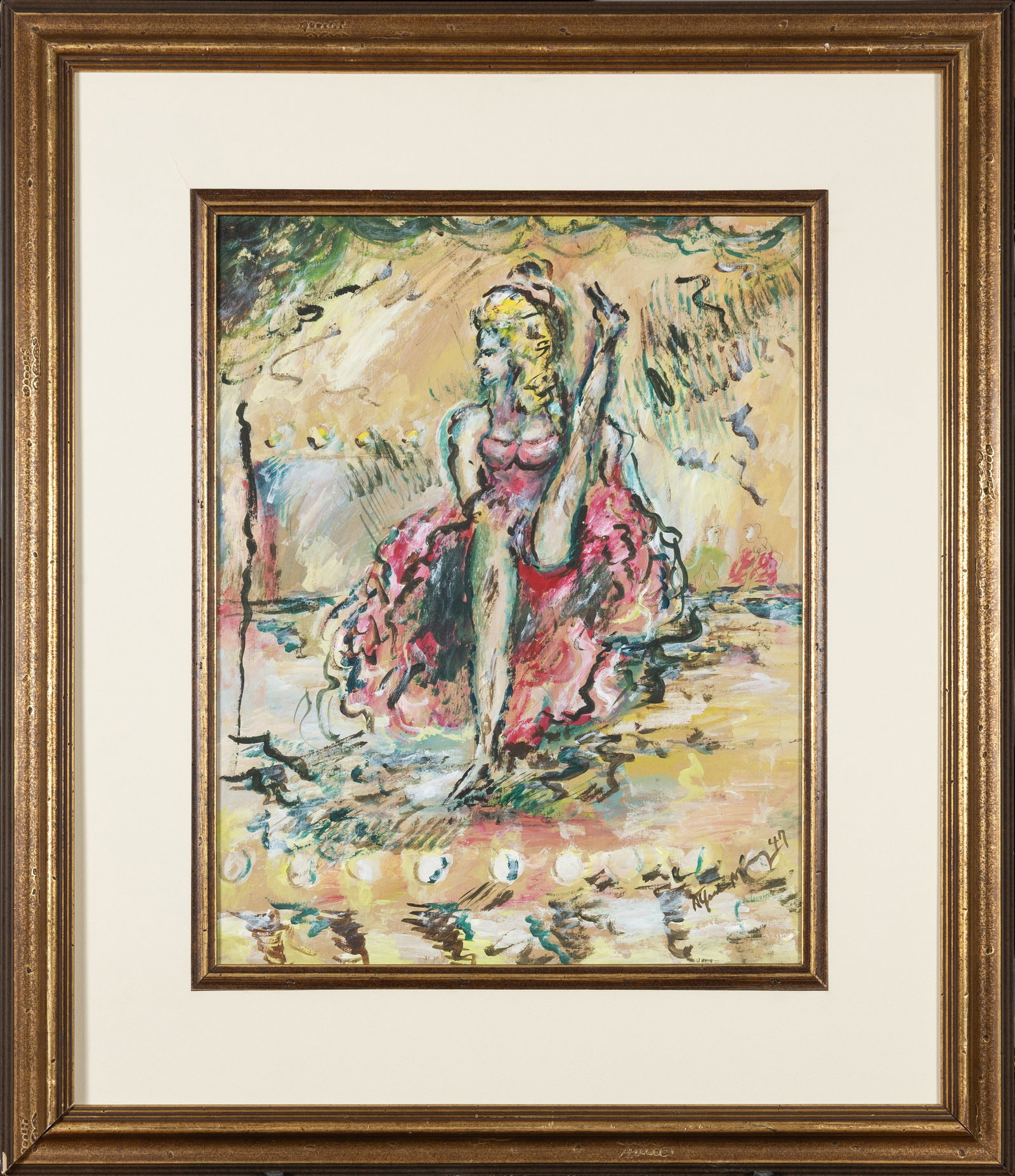 Alfred Morang (1901-1958), Untitled (Woman in Pink) (1 of 1)