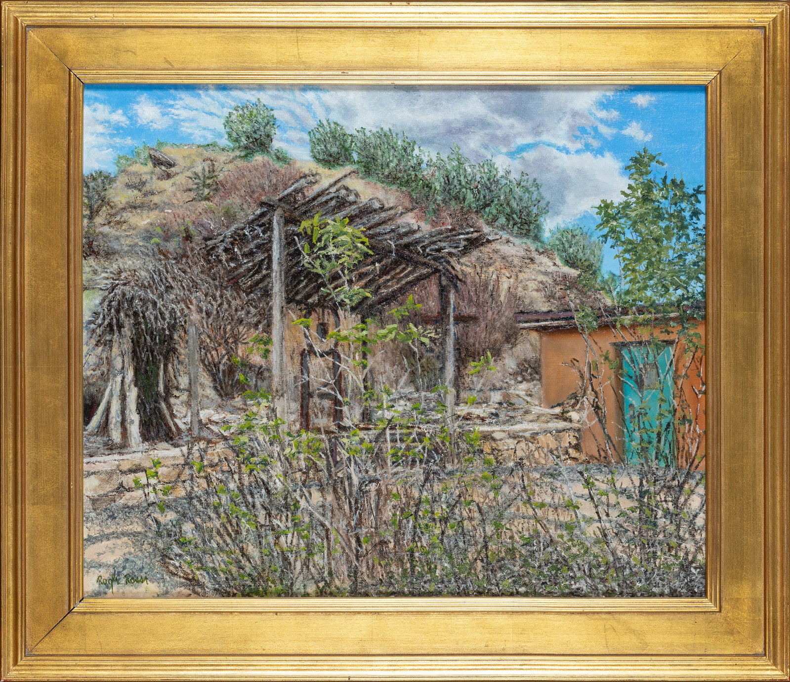 Roger Rossi (b. 1940), Shelter - Georgia O'Keefe's Ghost Ranch, 2019 (1 of 2)