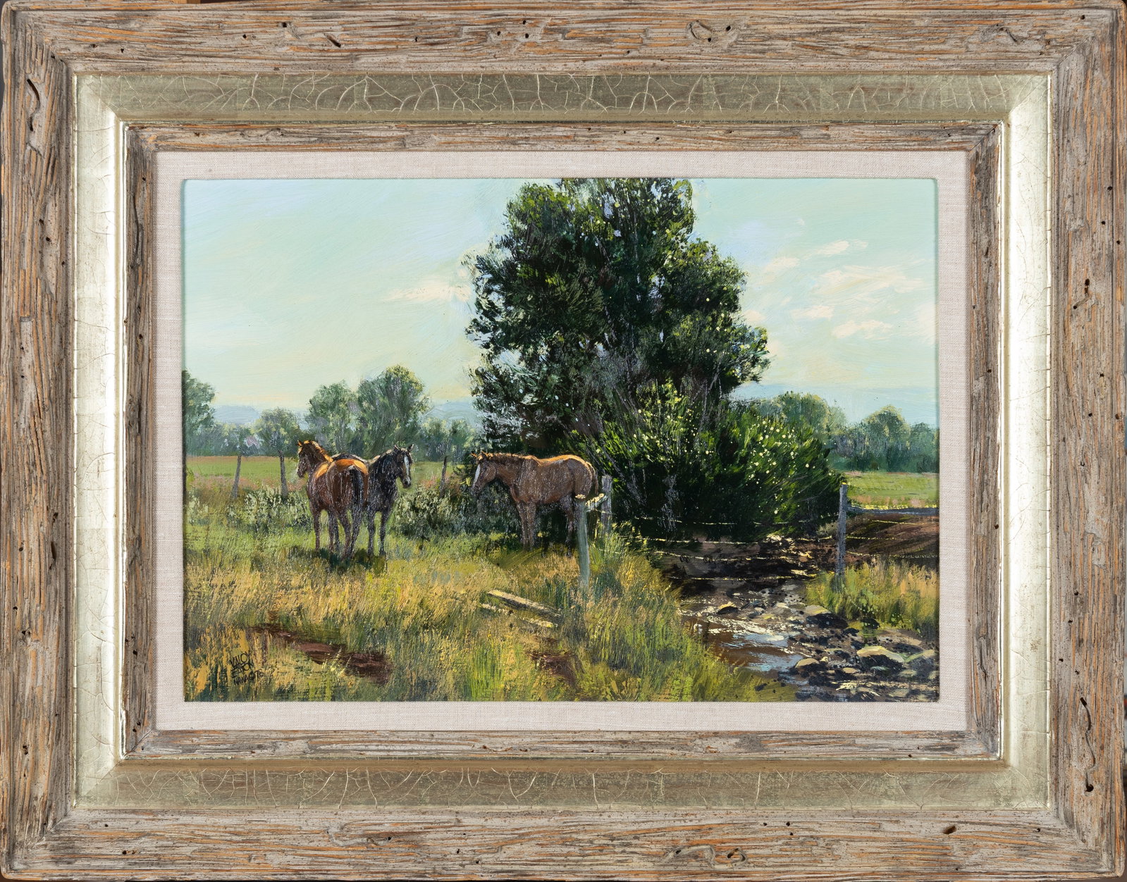 Valoy Eaton (b. 1938), Summer Day, 1978: signed and dated lower left