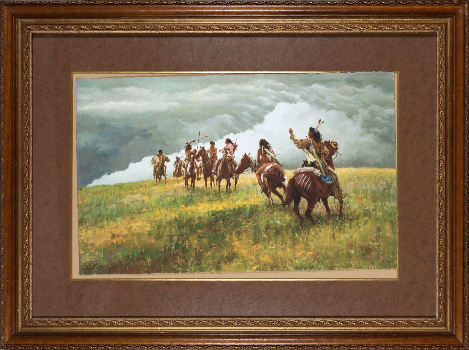 Howard Terpning (b. 1927), Thunder Speaks, 2002 (1 of 1)