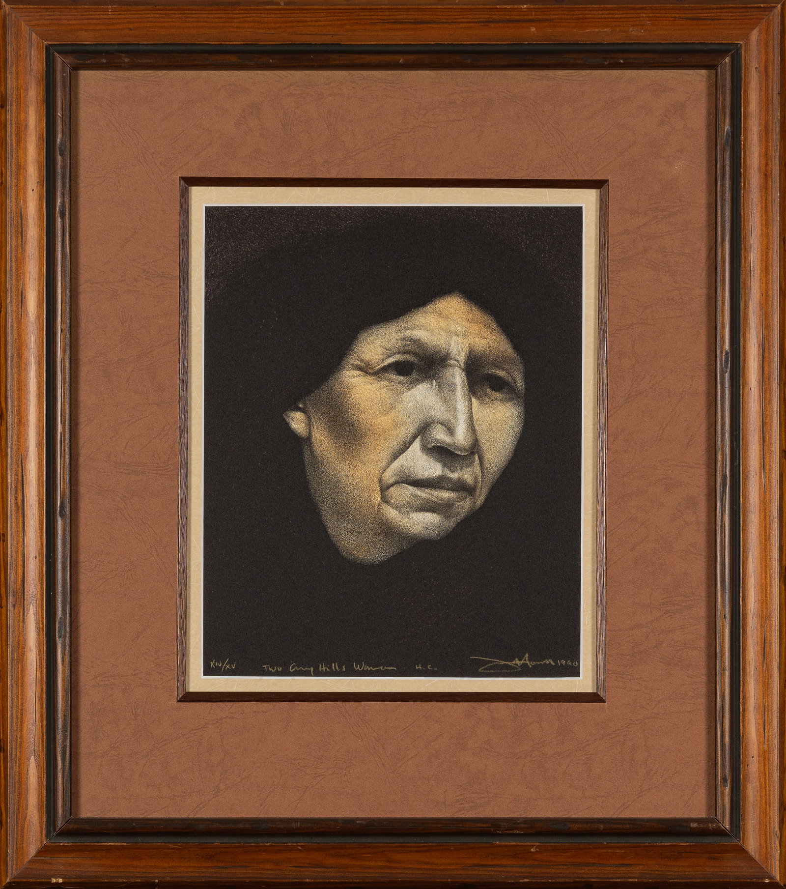 Frank Howell (1937-1997), Two Grey Hills Woman, 1990 (1 of 2)