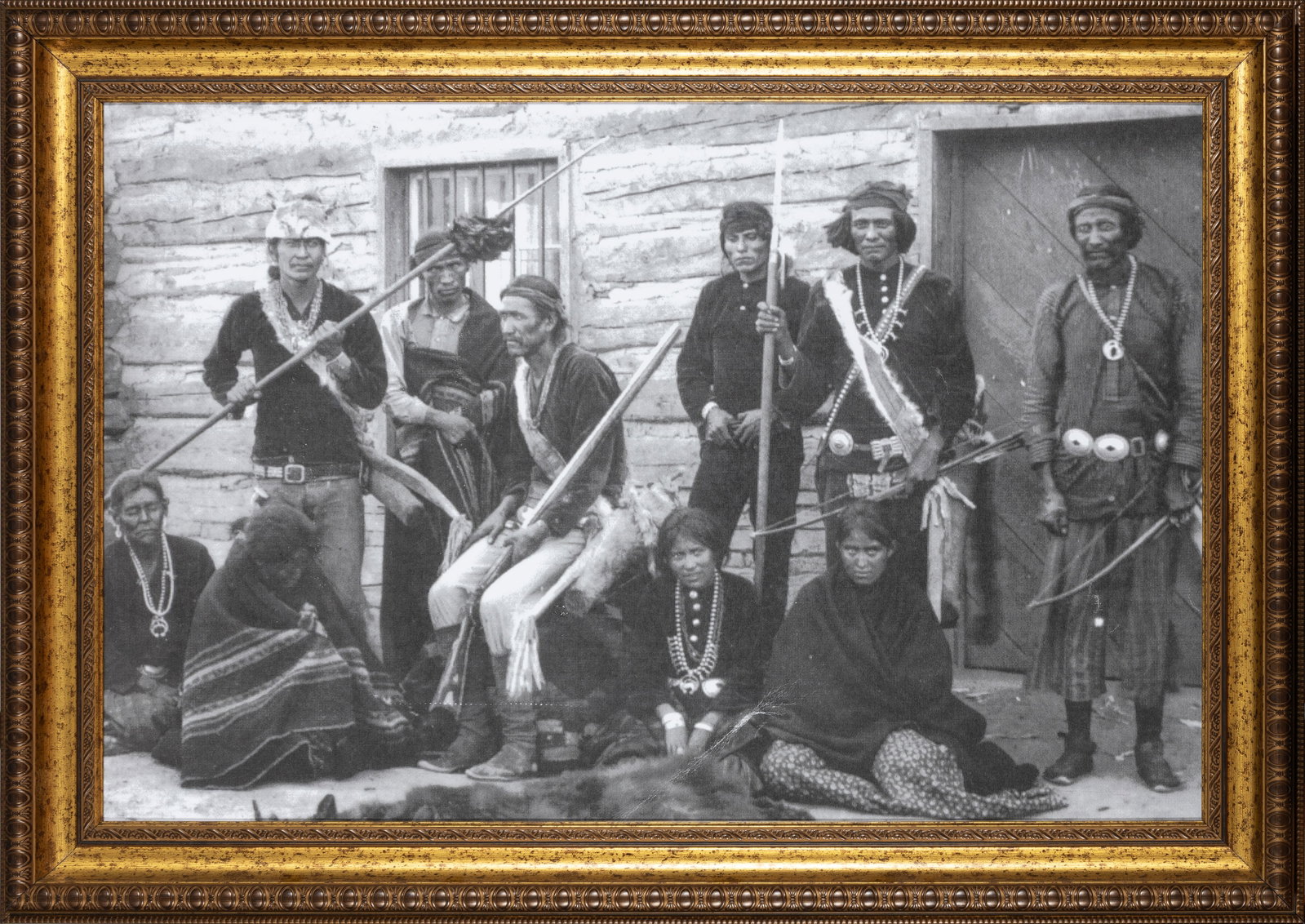Navajo Group: Return of the Bear Hunters, Ben Wittick (1 of 2)