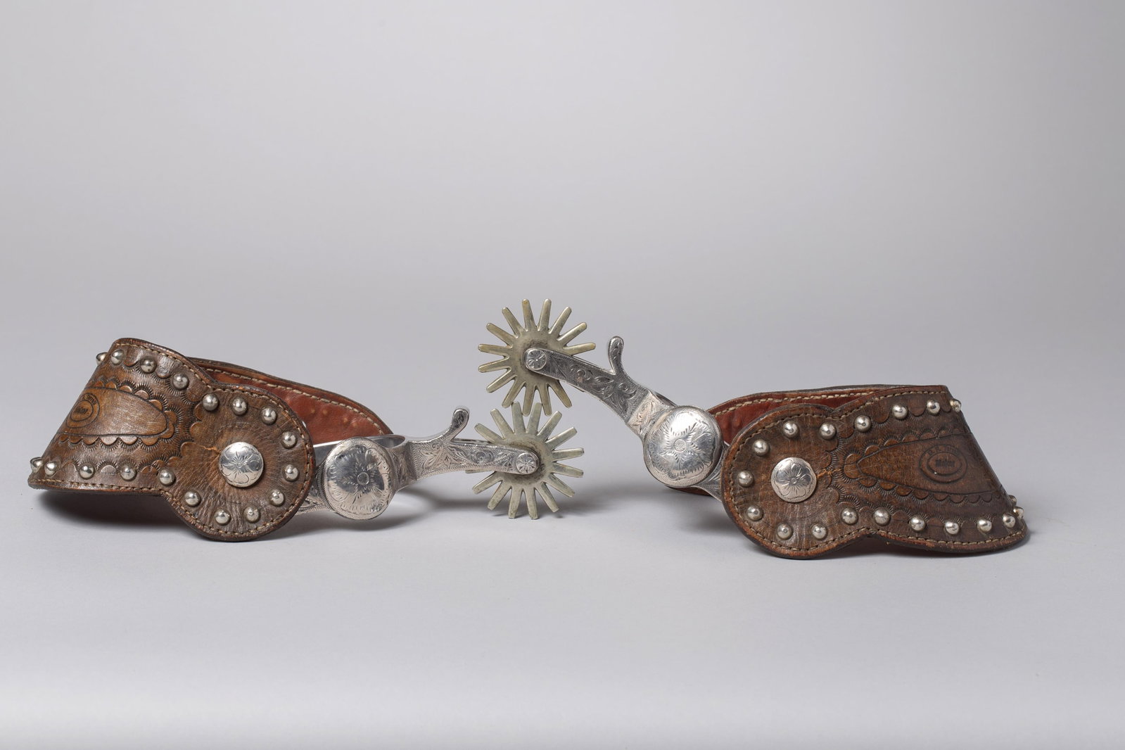 Crockett Silver-mounted Spurs (1 of 7)