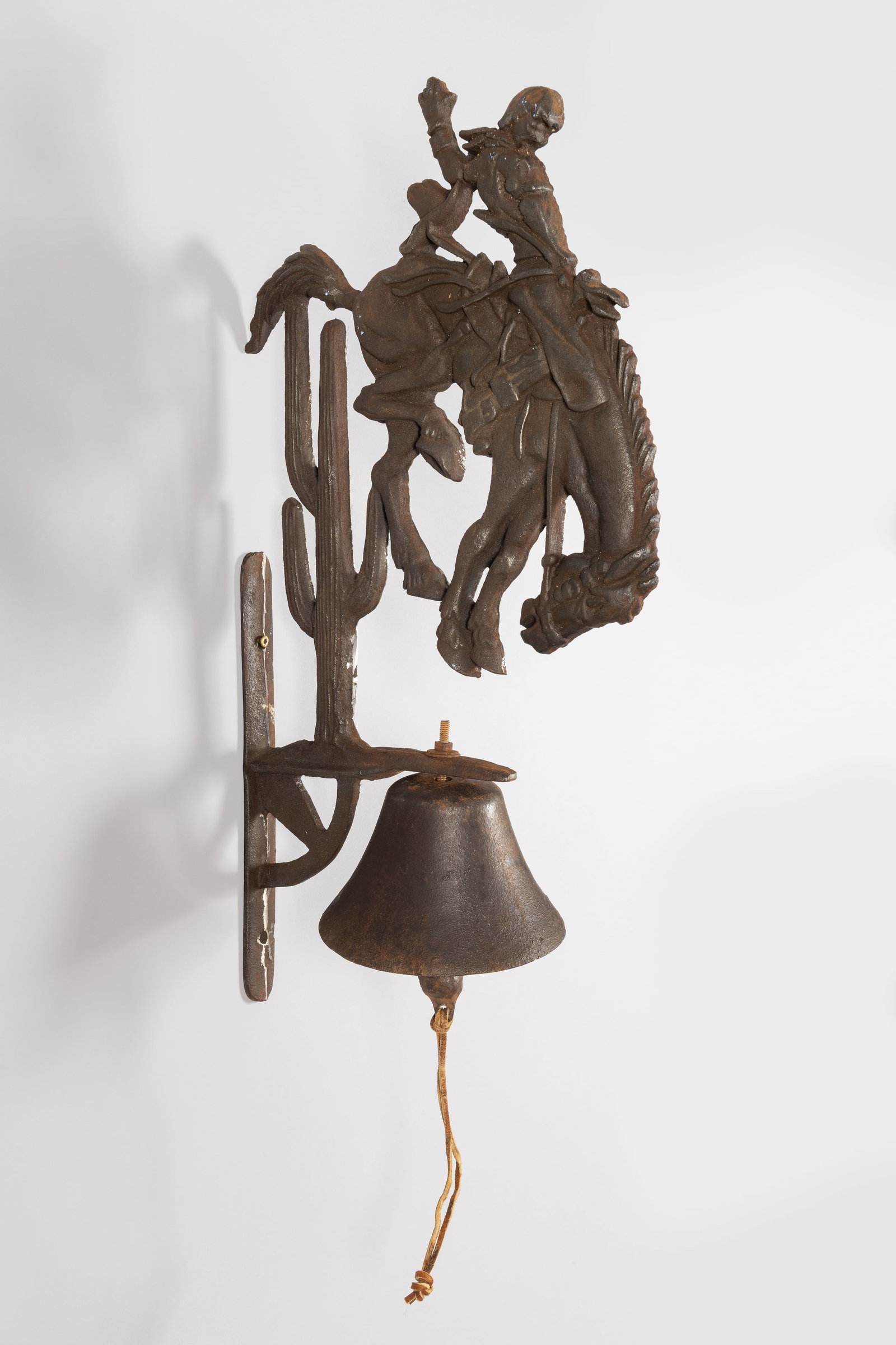 Western Rustic Cast Iron Dinner Bell (1 of 3)