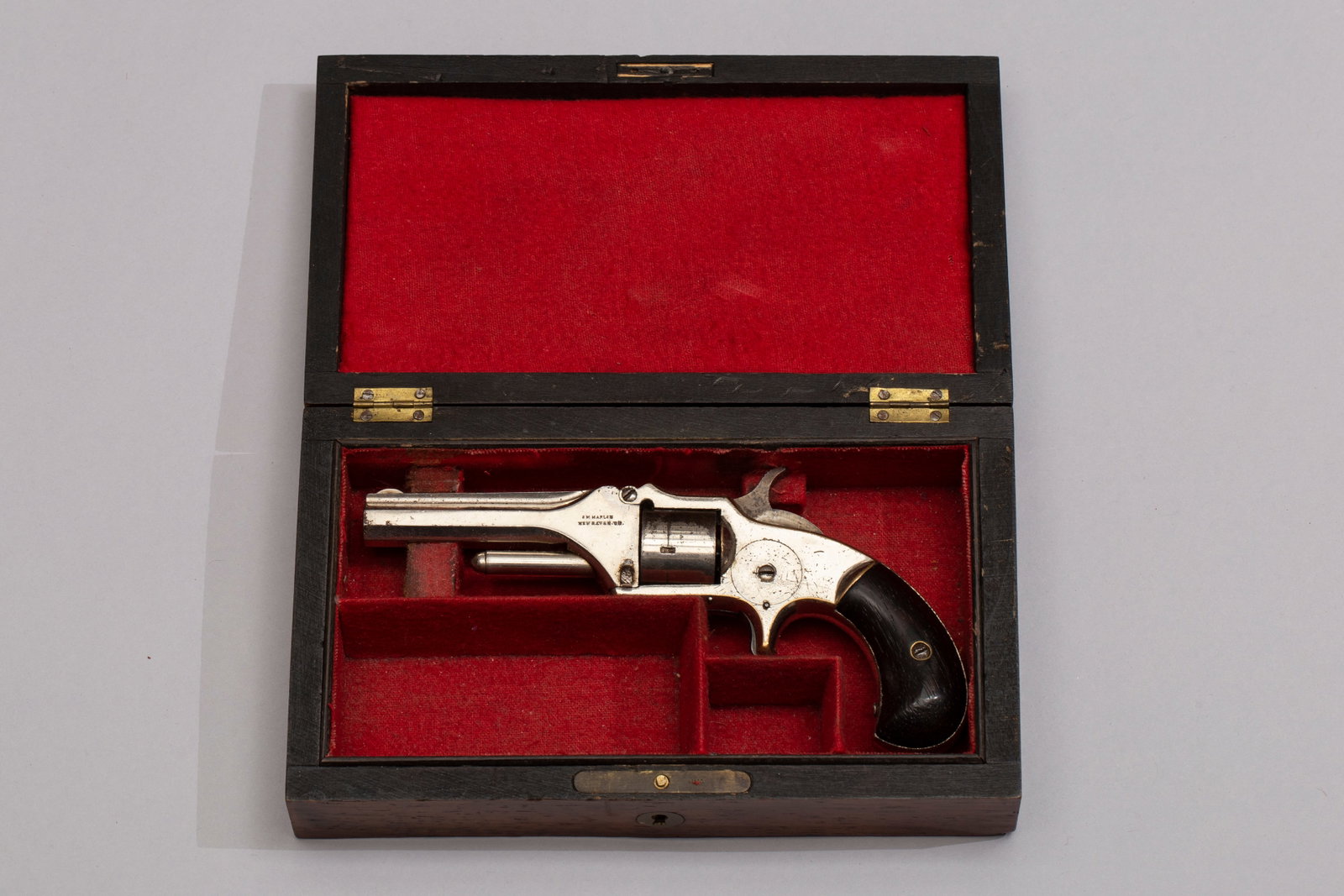 J.M Marlin XXX Standard 1872 Spur Triggered Revolver with Case (1 of 4)