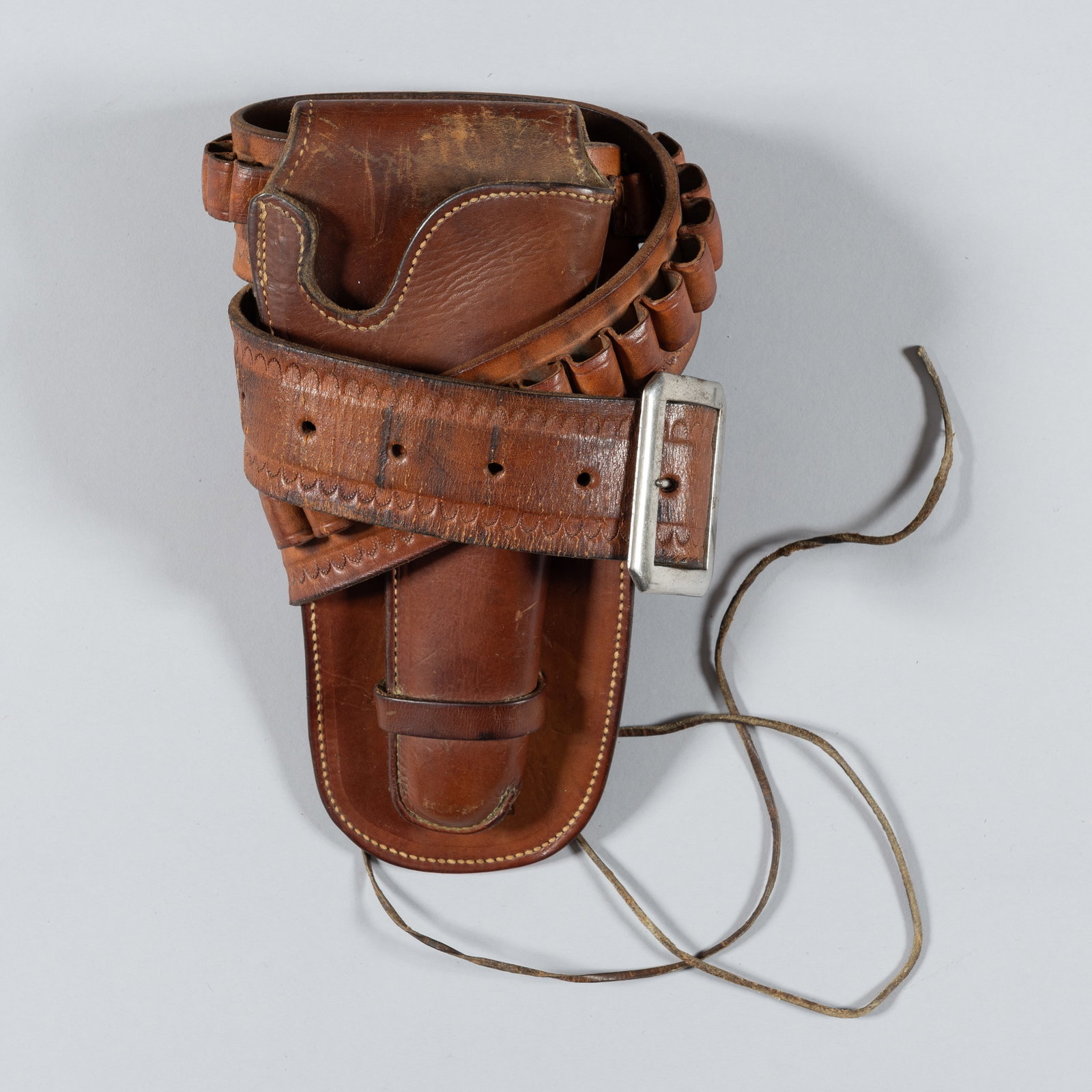 C. P. Shipley Ammo Belt and F. Mueller Holster (1 of 4)
