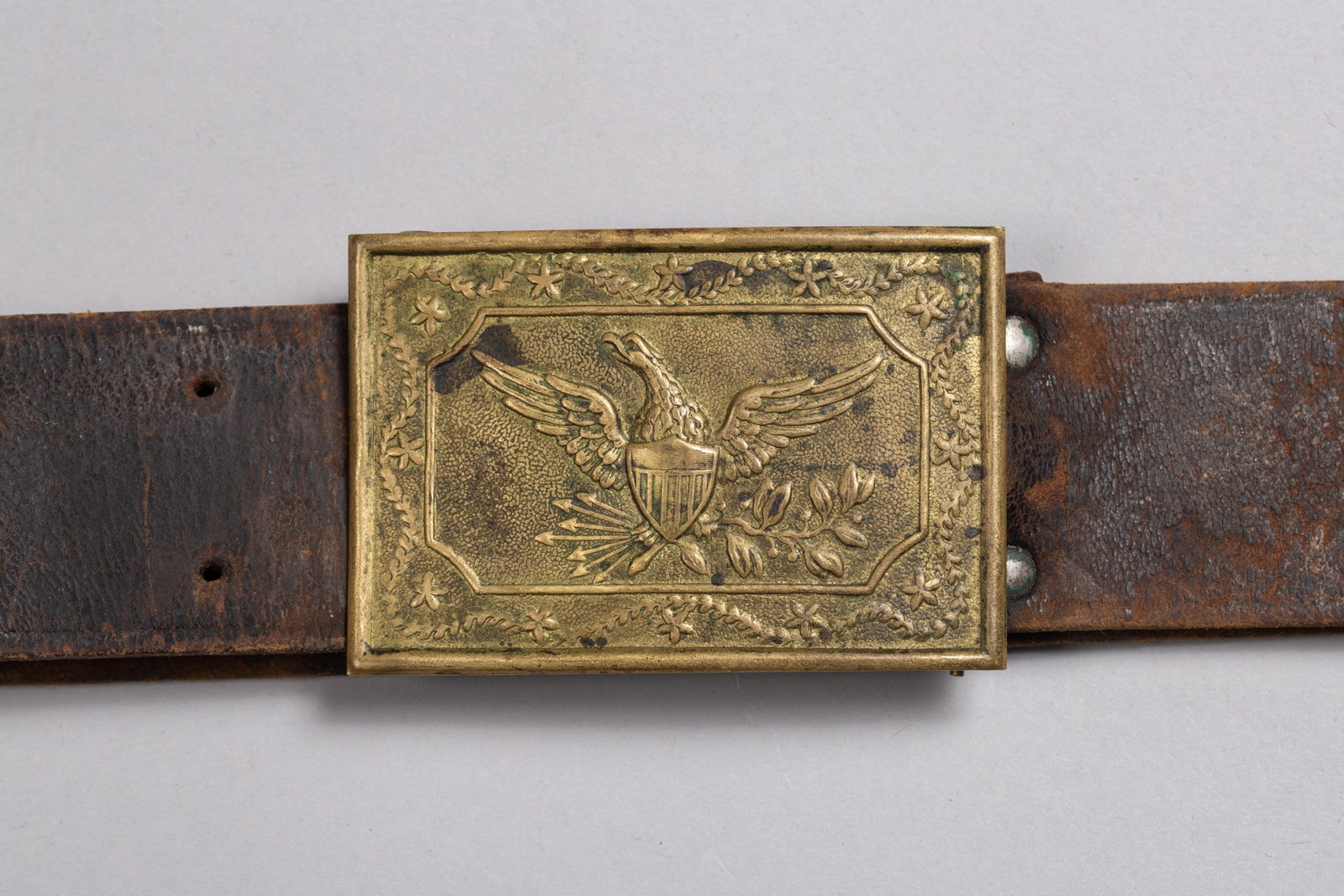 Model 1851 U.S. Army Officer’s Sword Belt and Plate (1 of 3)