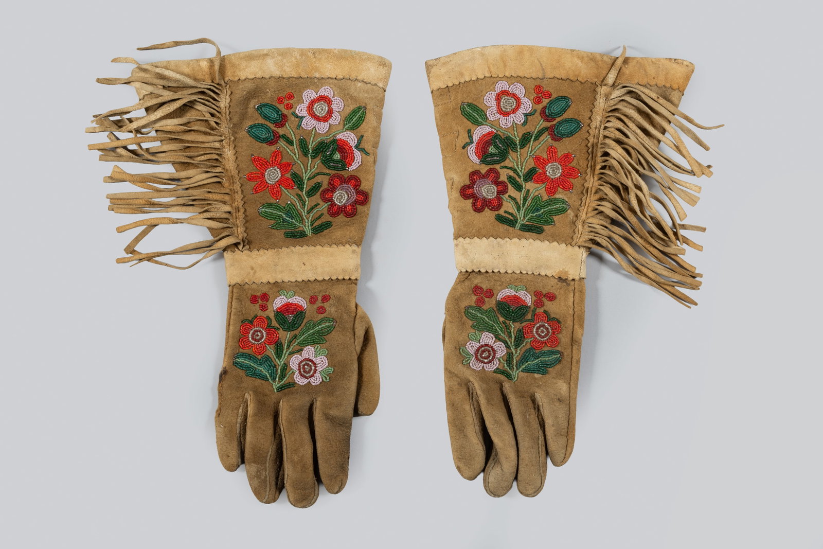 Floral Beaded Gauntlets (1 of 2)