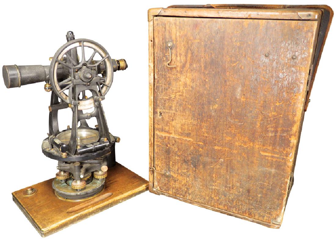 C.L. Berger and Sons Inc., Boston, Telescope: C.L. Berger and Sons Inc., Boston, Telescope. Berger was manufacturers of Standard Engineering, Surveying, Mining and Astronomical Instruments of Precision. Original brass tag and corners on the box.