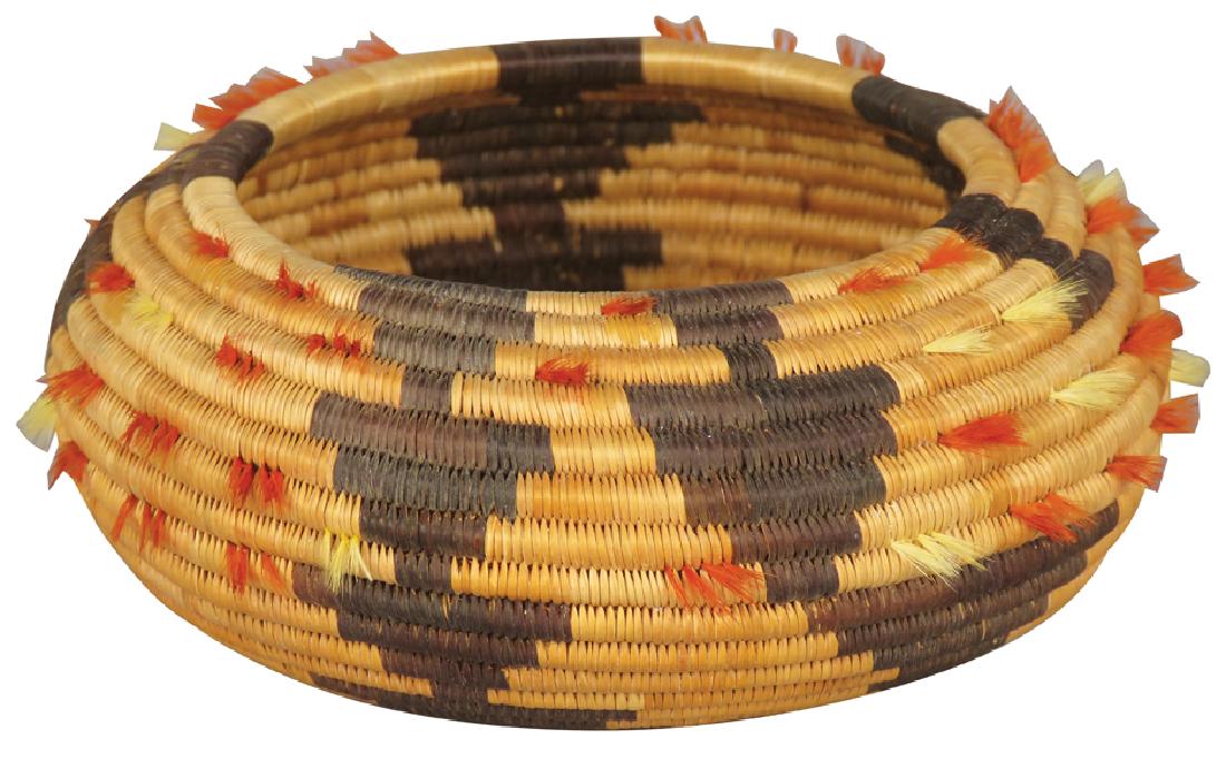 Miniature Native American Woven Basket