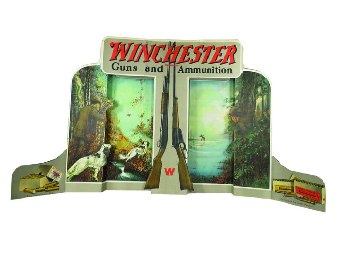 Winchester Guns and Ammunition Window Display