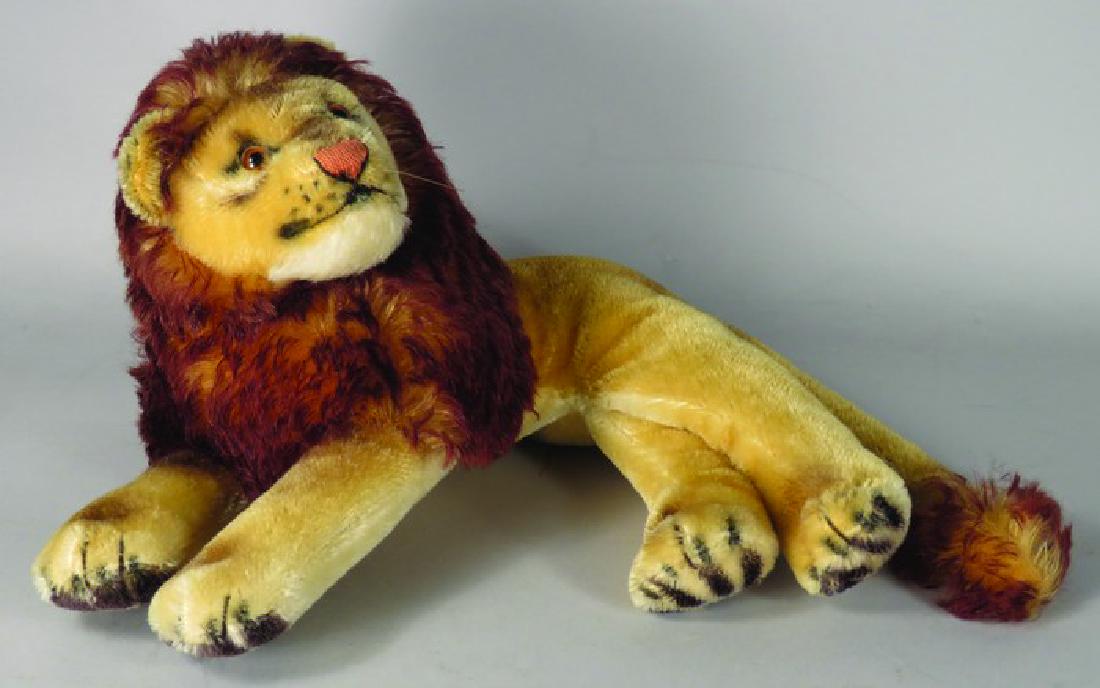 Vintage Steiff Laying Down Leo Lion (1 of 1)