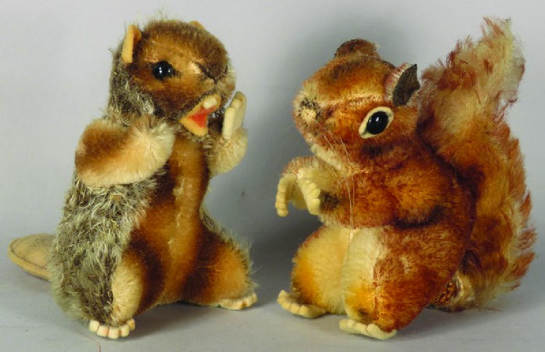 Two Vintage Original Steiff Animals (1 of 1)