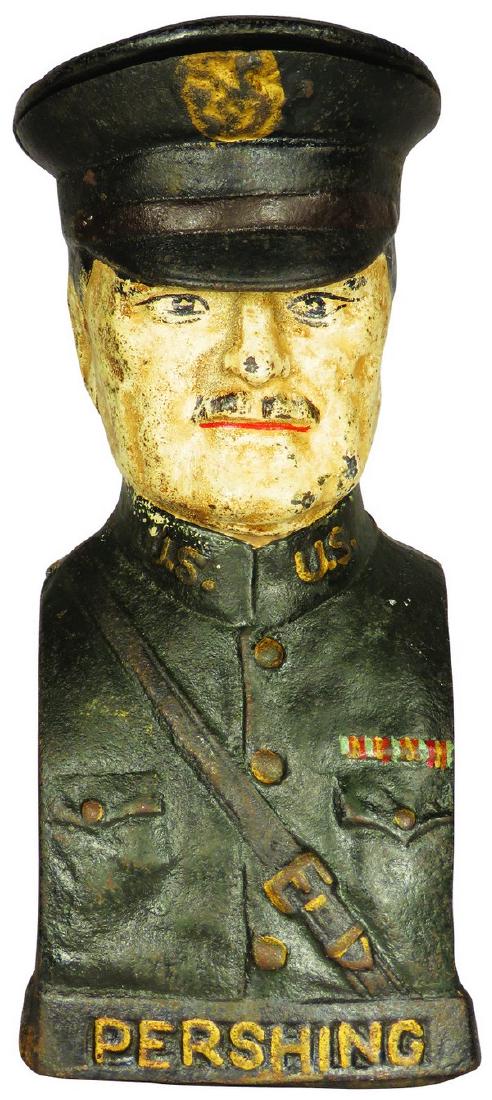 General Pershing Cast Iron Still Bank (1 of 2)