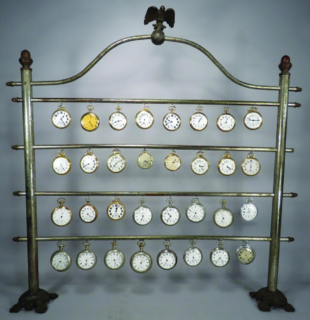 Rare Jewelry Store Pocket Watch Display Stand (1 of 1)