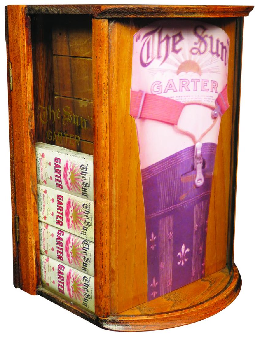 "The Sun" Garter Store Display Case (1 of 2)