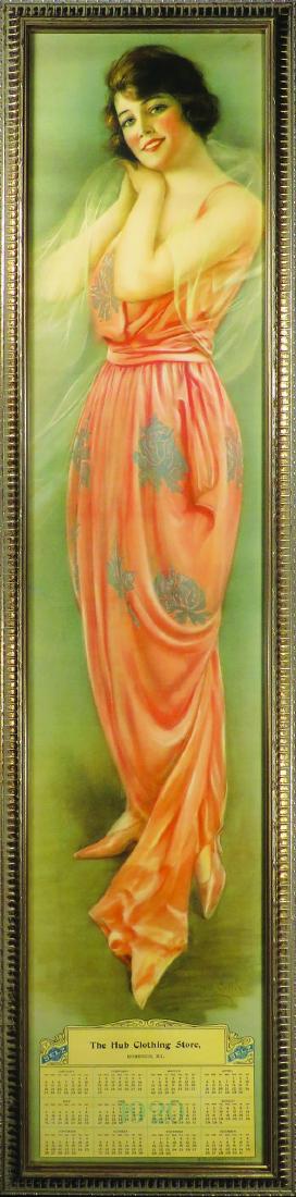 1930 Calendar for Selz Shoes  Yard Long (1 of 1)