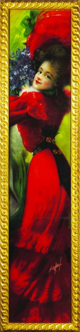 1907 Calendar for Pabst Extract Yard Long (1 of 2)