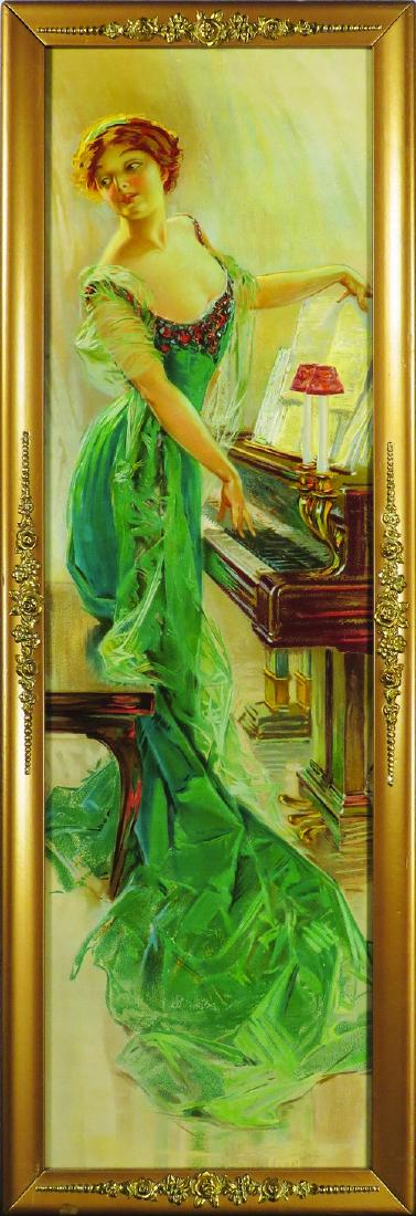 1911 Calendar for Pompeian Mfg. Co. Yard Long (1 of 2)