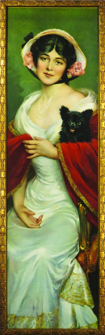 1911 Pompeian Co.  Paper Advertising Yard Long (1 of 2)