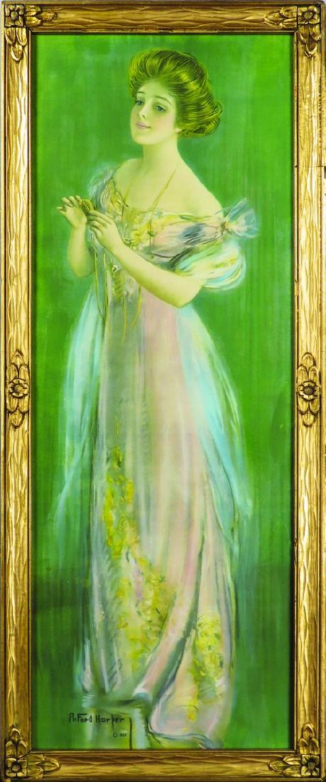 1912 Yard Long Print by artist R. Ford Harper (1 of 1)