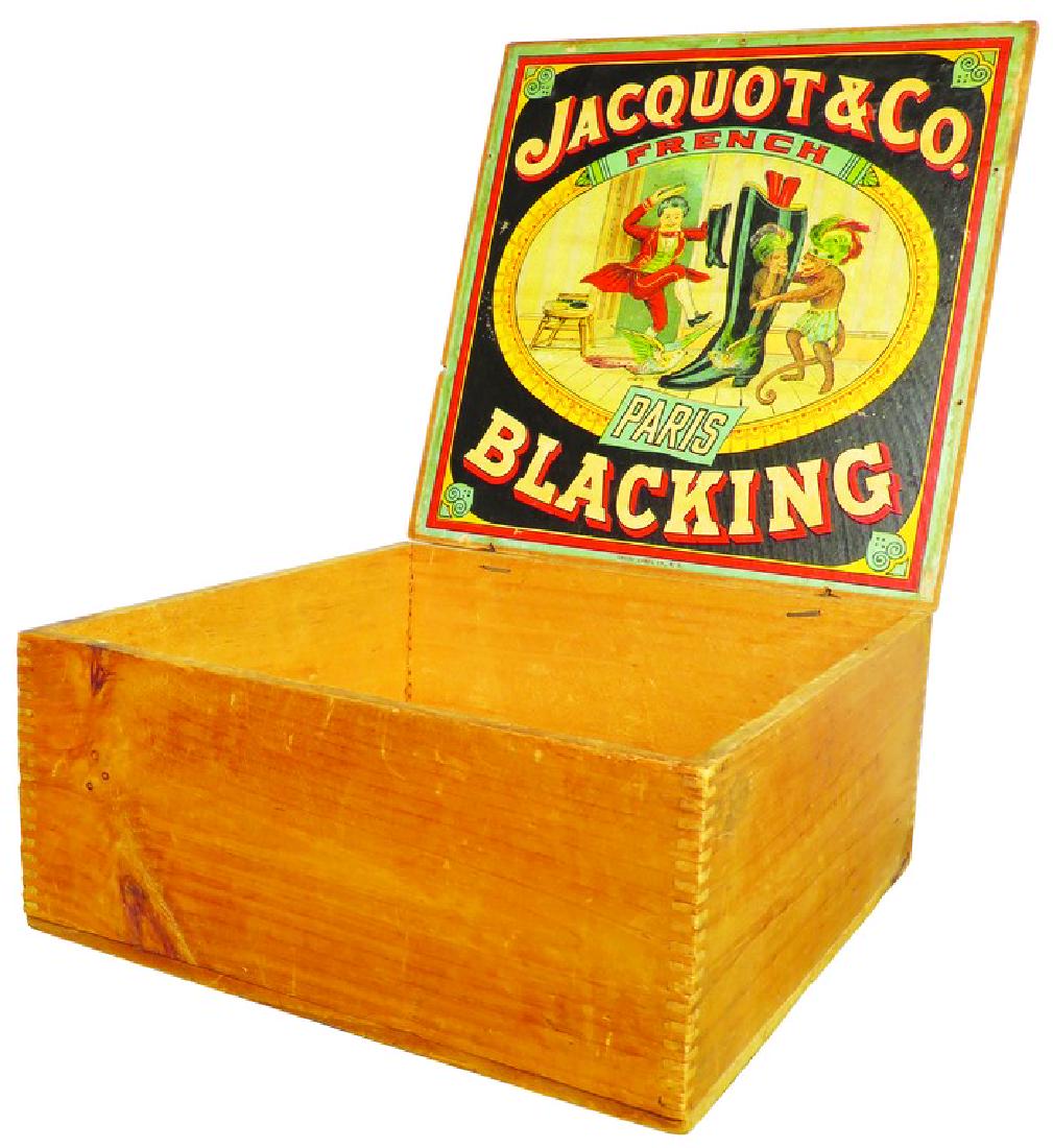 Jacquot & Co. Paris Blacking Store Display Crate (1 of 1)