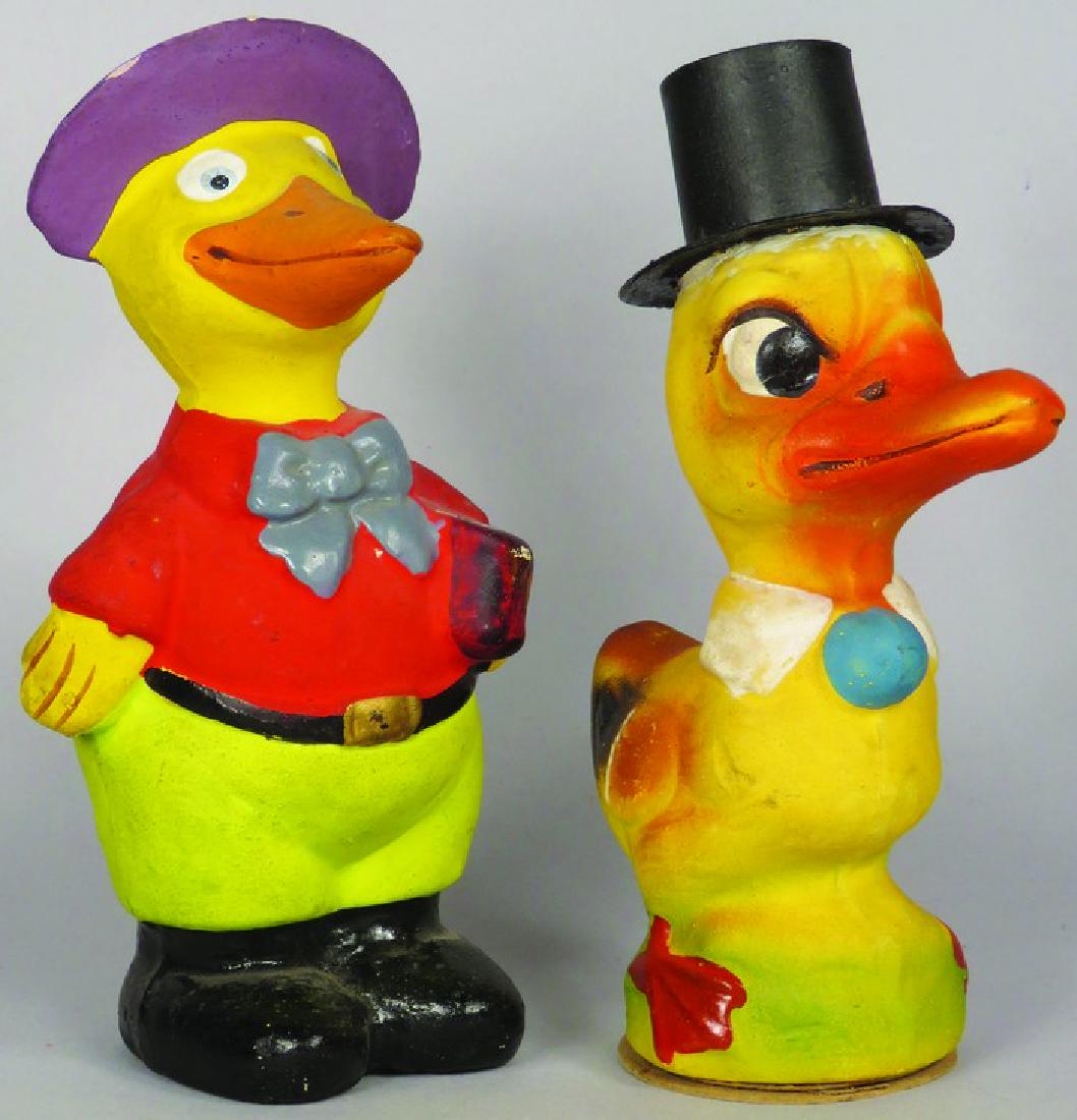 2 Vintage Paper Mache Chicken Candy Containers (1 of 1)