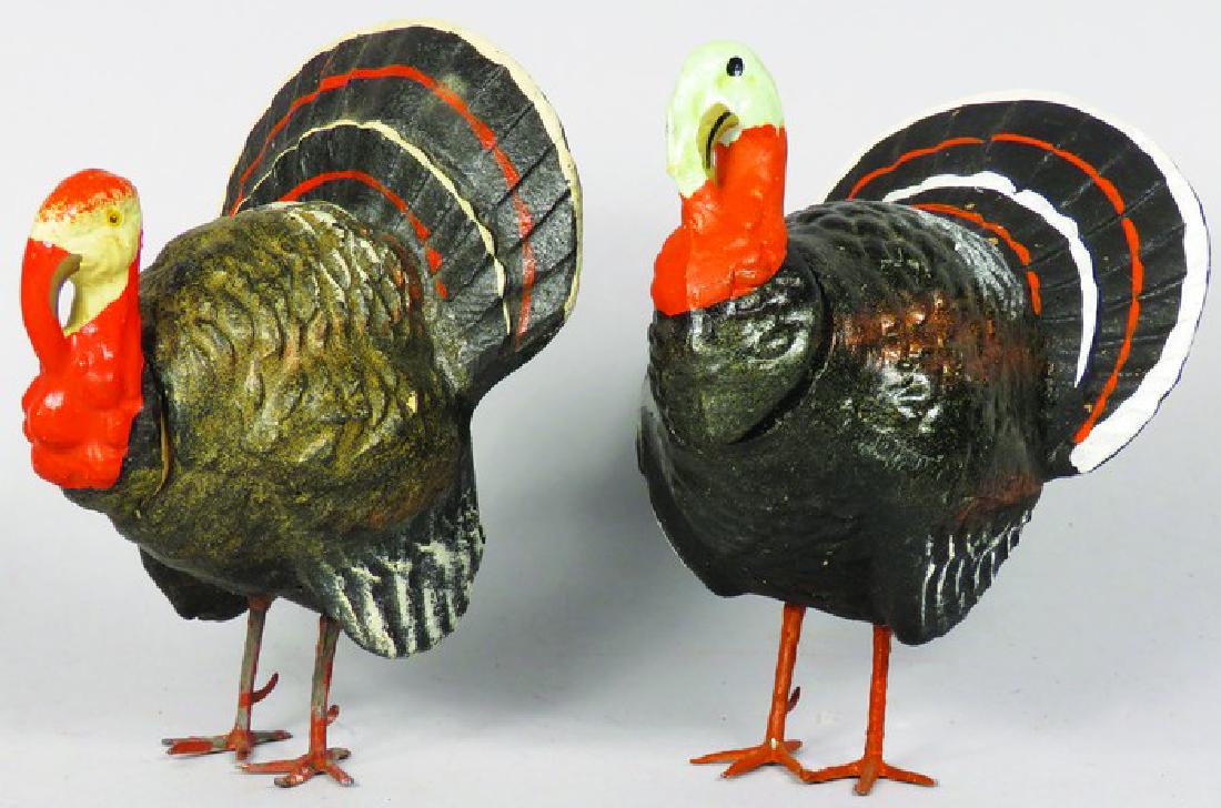 2 German Comp. Thanksgiving Turkey Containers (1 of 2)