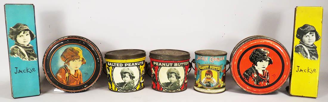 Collection of "Jackie Coogan" Items: Collection of "Jackie Coogan" Items. Child actor/comedian born in 1914 was the first child stars in film history starring with Charlie Chaplin in the "Kid" 1921. Advertising items include (2) pencil t