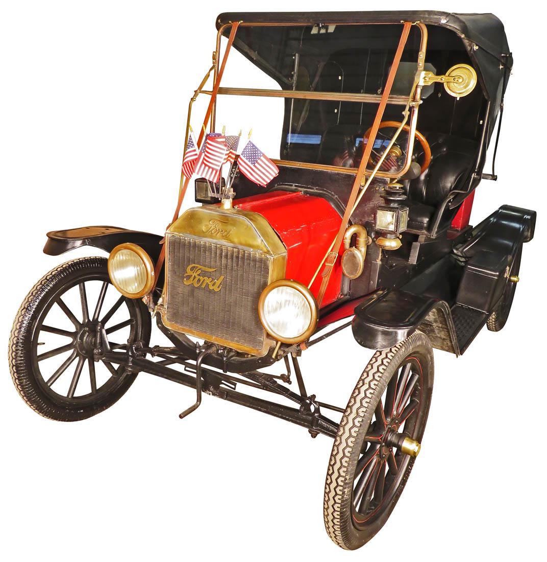 Red, 1913 Ford Model T Roadster, Runs: 1913 Red, Ford Model T Roadster. The engine number is 1211104. This vehicle was built from Model T Ford parts that may or may not be original to it and is not presented to be all original. It does hav